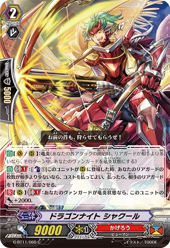 Dragon Knight, Shakur