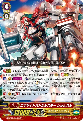 Excite Battle Sister, Stollen