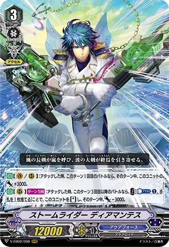 Storm Rider, Diamantes