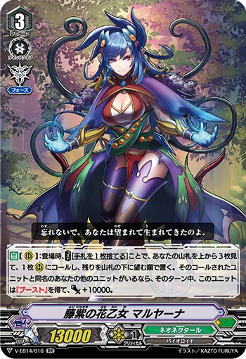 Royal Purple Flower Maiden, Marjana
