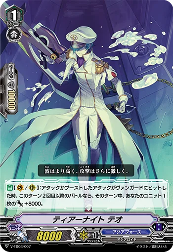 Tear Knight, Theo