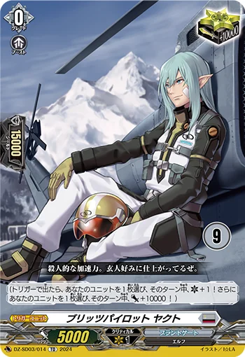 Blitz Pilot, Jagt