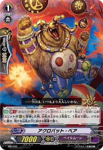 Acrobat Bear
