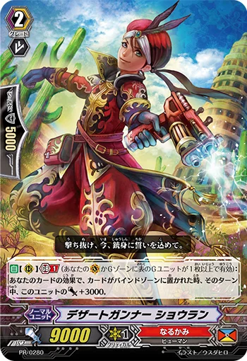 Desert Gunner, Shoran
