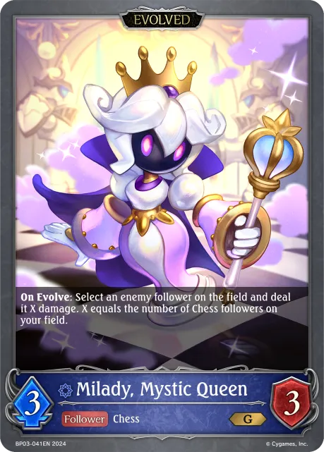 Milady, Mystic Queen (Evolved)