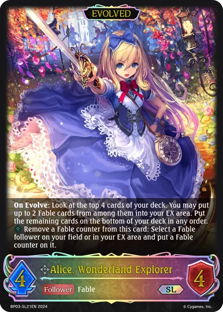 Alice, Wonderland Explorer (Evolved)