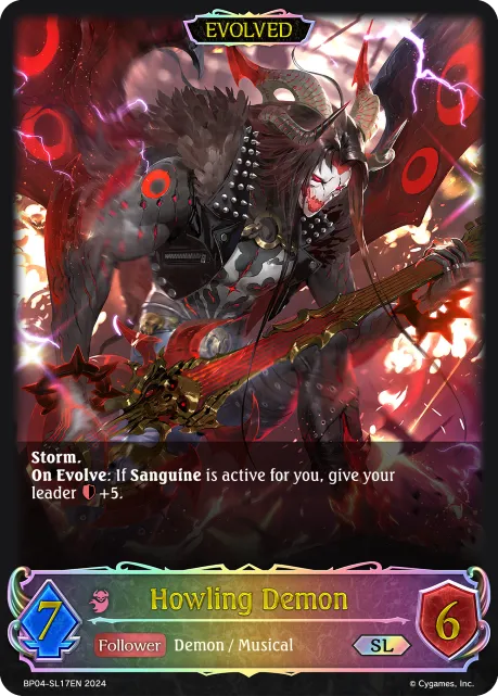 Howling Demon (Evolved)