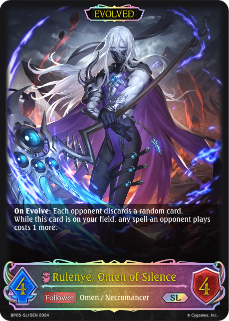 Rulenye, Omen of Silence (Evolved)