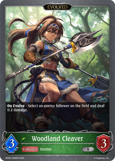 Woodland Cleaver (Evolved)