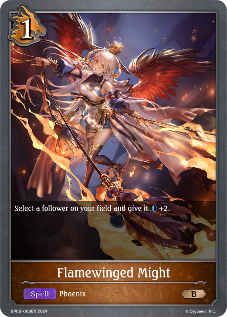 Flamewinged Might