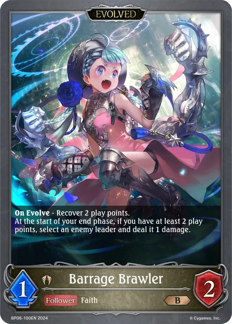 Barrage Brawler (Evolved)