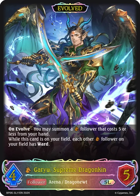 Garyu, Supreme Dragonkin (Evolved)