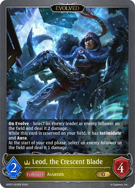 Leod, the Crescent Blade (Evolved)