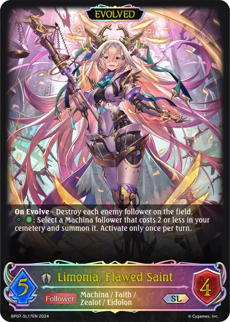 Limonia, Flawed Saint (Evolved)