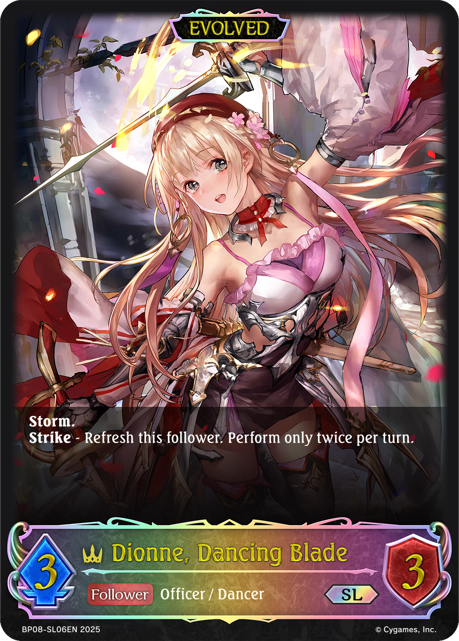 Dionne, Dancing Blade (Evolved)