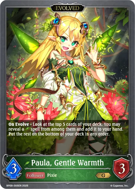 Paula, Gentle Warmth (Evolved)