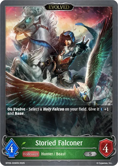 Storied Falconer (Evolved)