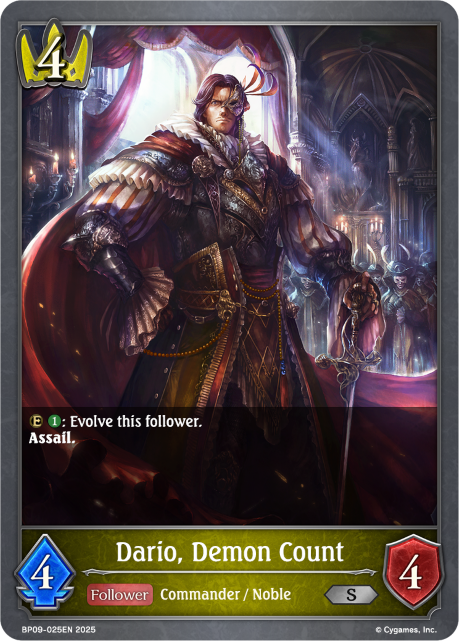 Dario, Demon Count