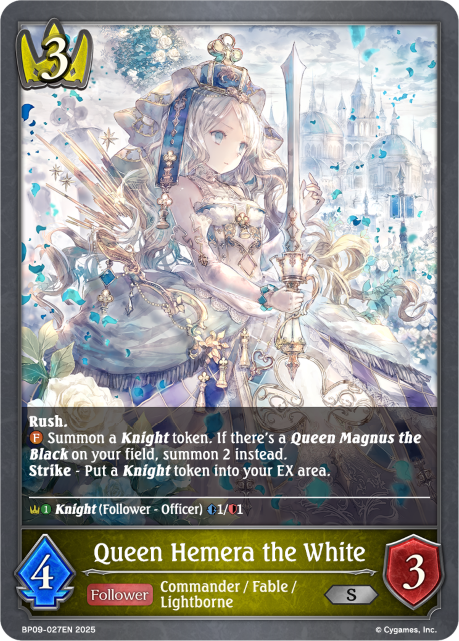 Queen Hemera the White