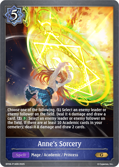Anne's Sorcery