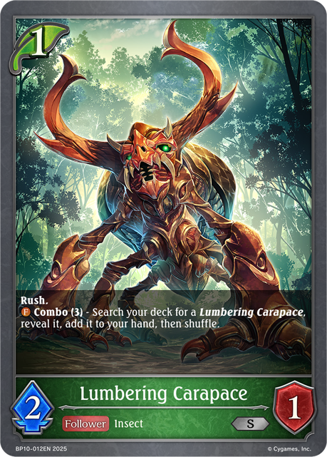 Lumbering Carapace
