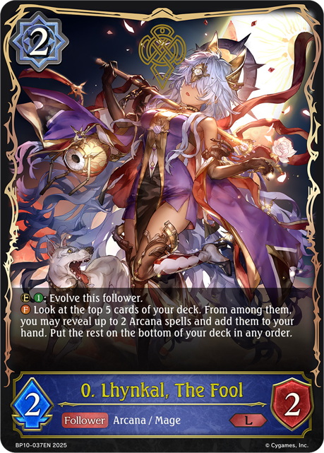0. Lhynkal, The Fool