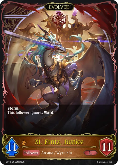 XI. Erntz, Justice (Evolved)