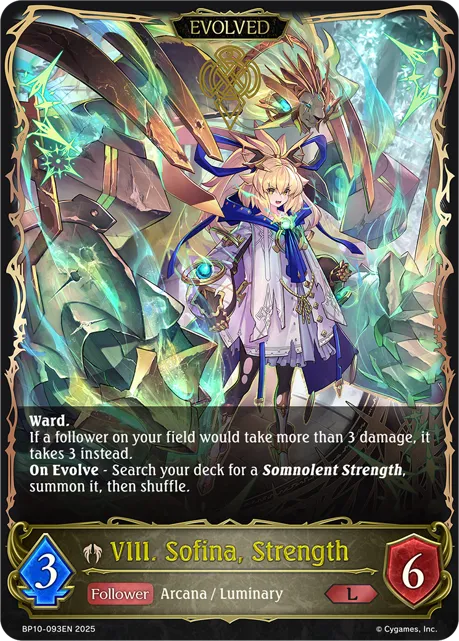 VIII. Sofina, Strength (Evolved)