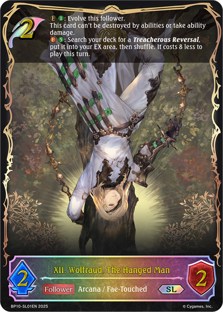 XII. Wolfraud, The Hanged Man