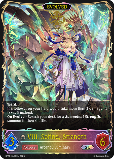 VIII. Sofina, Strength (Evolved)