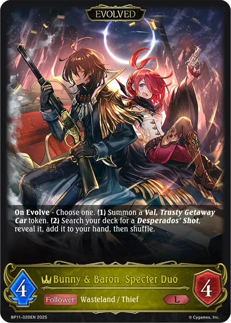 Bunny & Baron, Specter Duo (Evolved)