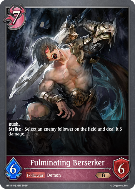 Fulminating Berserker