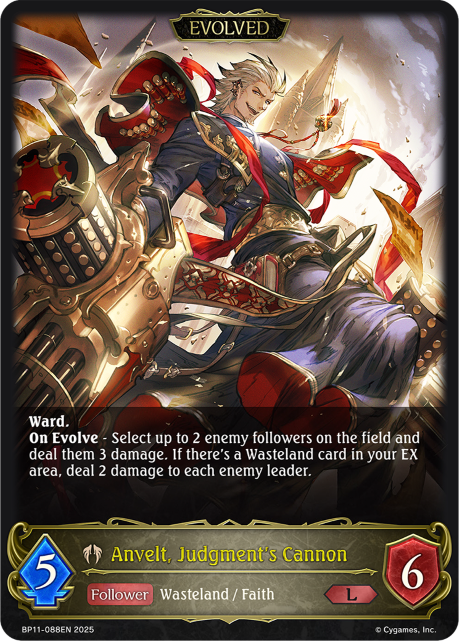 Anvelt, Judgment's Cannon (Evolved)