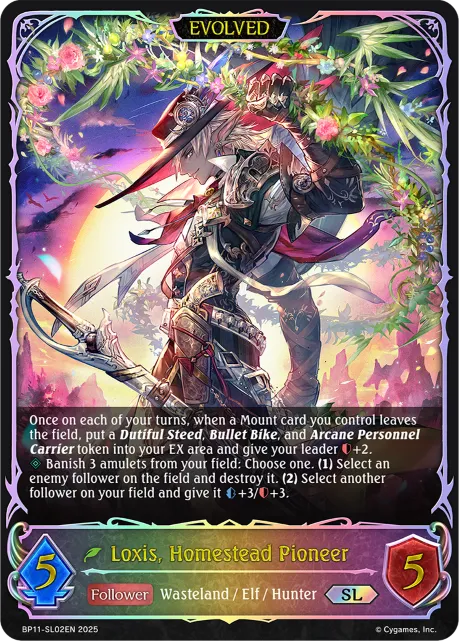 Loxis, Homestead Pioneer (Evolved)