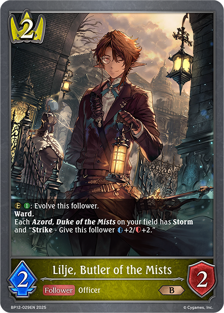 Lilje, Butler of the Mists