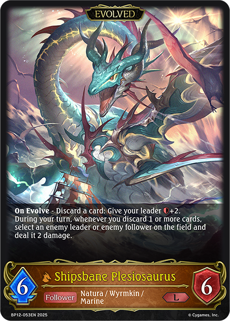 Shipsbane Plesiosaurus (Evolved)