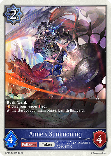 Anne's Summoning