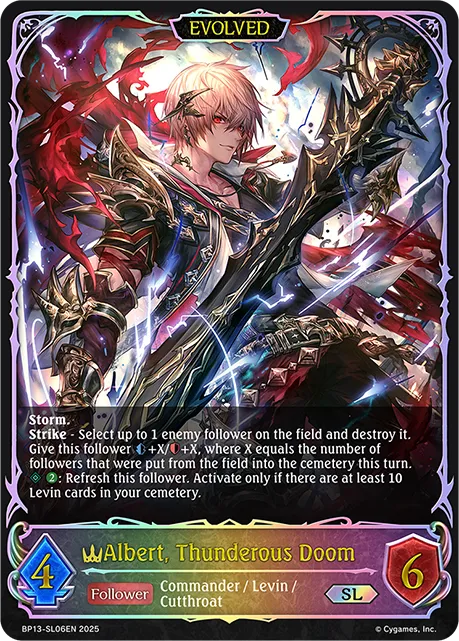 Albert, Thunderous Doom (Evolved)