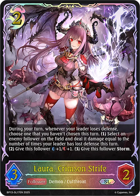 Laura, Crimson Strife