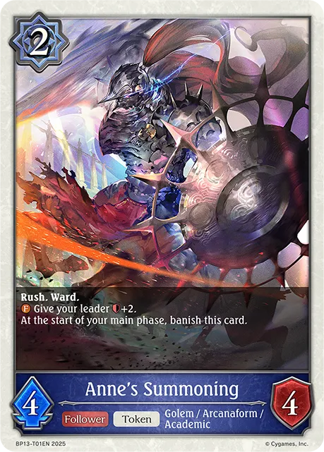 Anne's Summoning