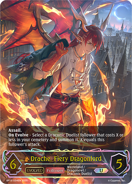 Drache, Fiery Dragonlord (Evolved)