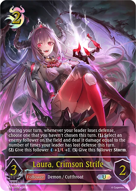 Laura, Crimson Strife