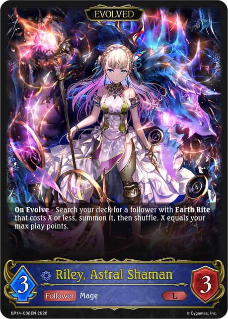 Riley, Astral Shaman (Evolved)