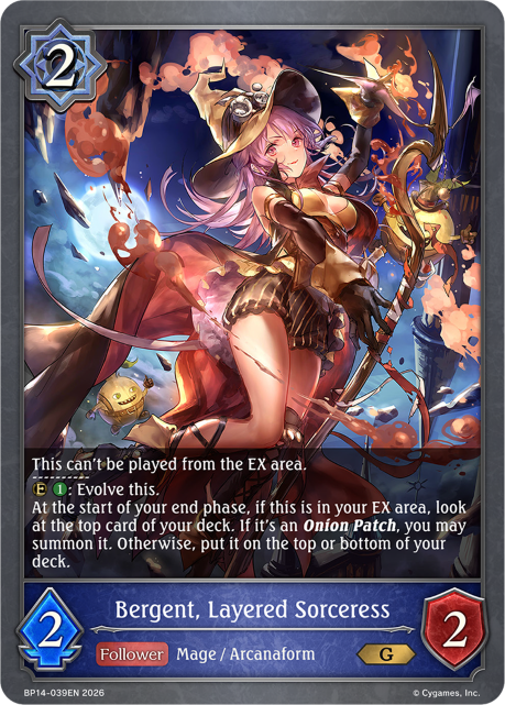Bergent, Layered Sorceress