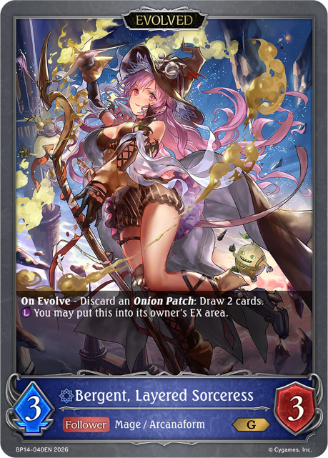 Bergent, Layered Sorceress (Evolved)