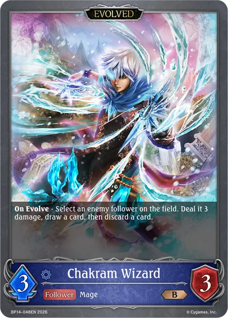 Chakram Wizard (Evolved)