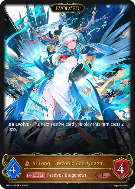 Si Long, Draconic God-Queen (Evolved)