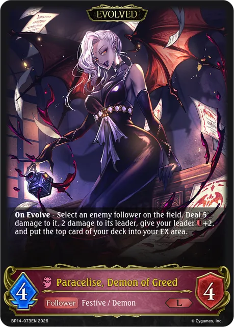 Paracelise, Demon of Greed (Evolved)