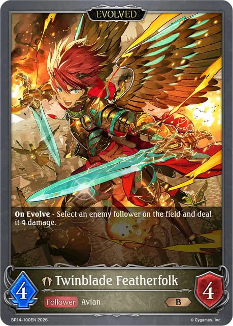 Twinblade Featherfolk (Evolved)