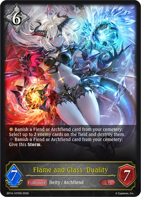 Flame and Glass, Duality